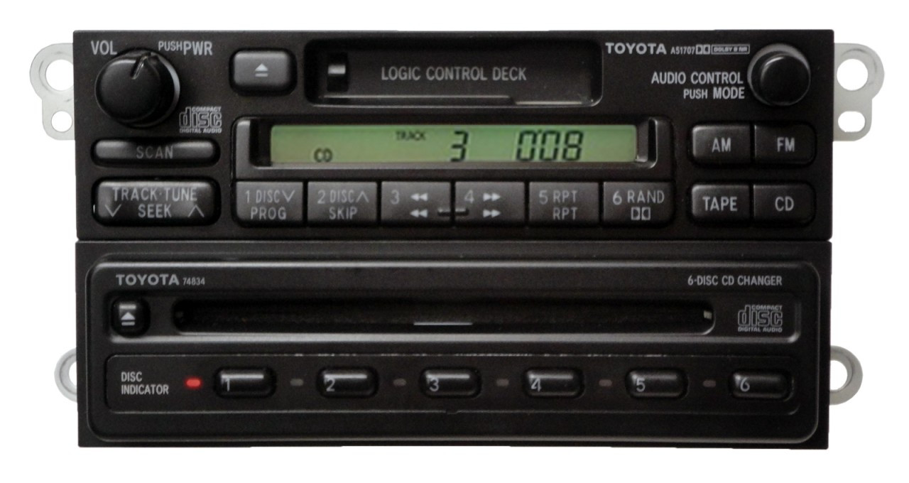 19901999 Toyota 4Runner Avalon Celica GT Radio 6 CD Player