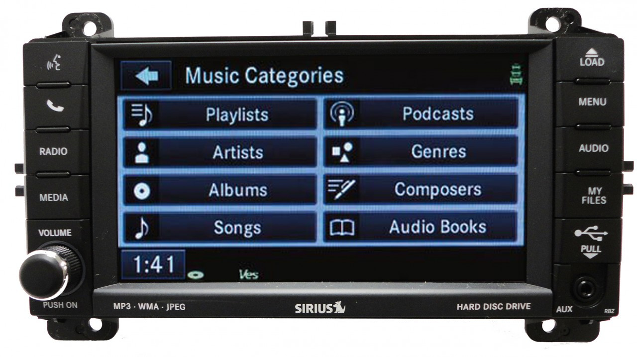 20112013 JEEP Grand Cherokee RBZ HighSpeed Sirius Radio CD DVD MP3