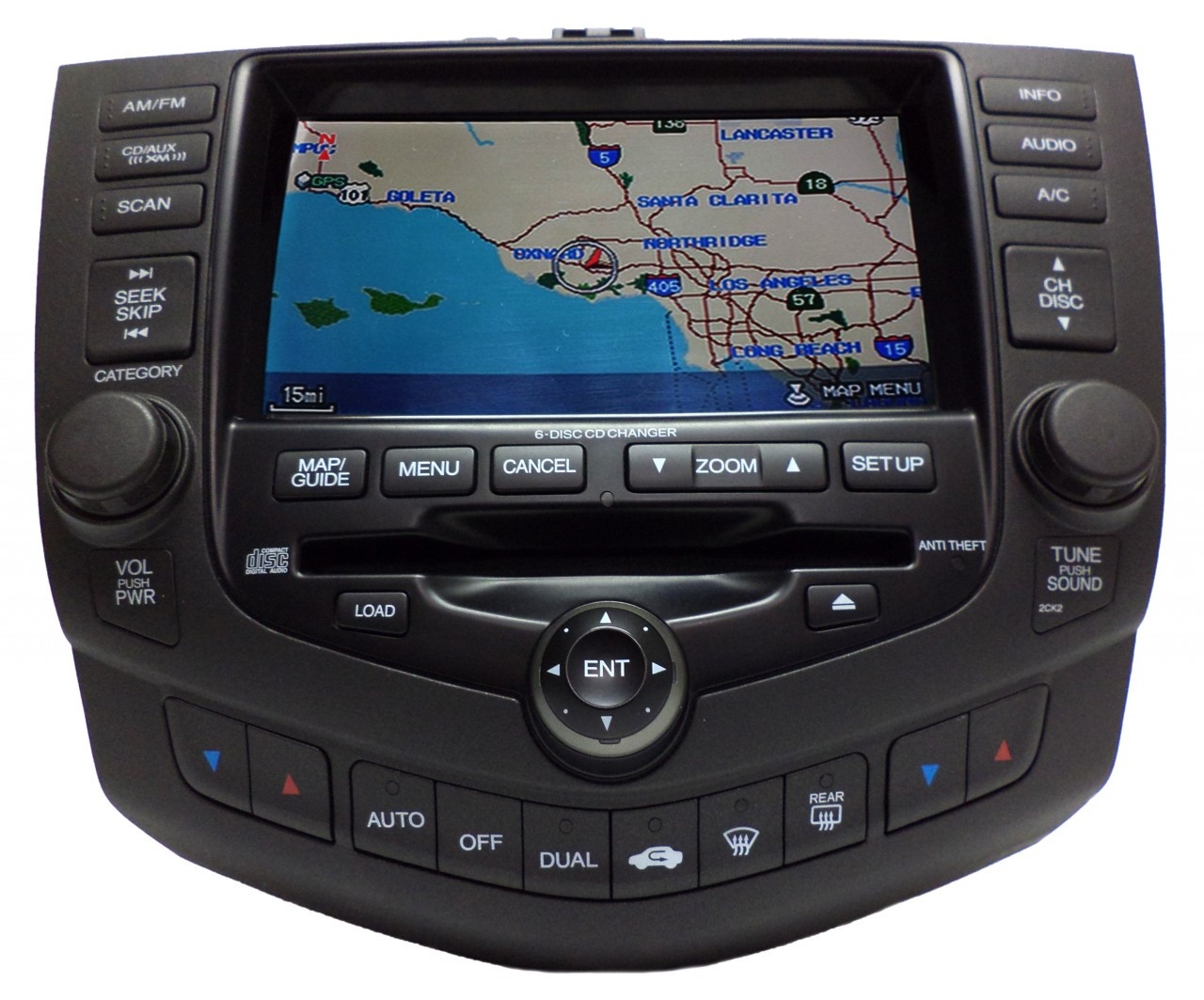 2005 Honda accord navigation system repair