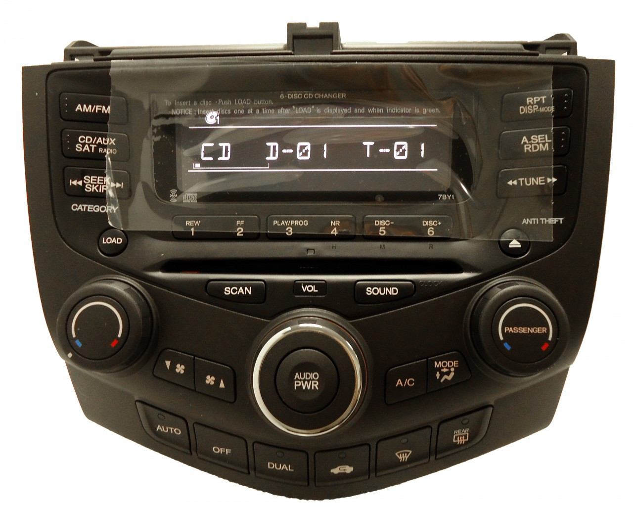 2004 Honda accord xm radio troubleshooting #5