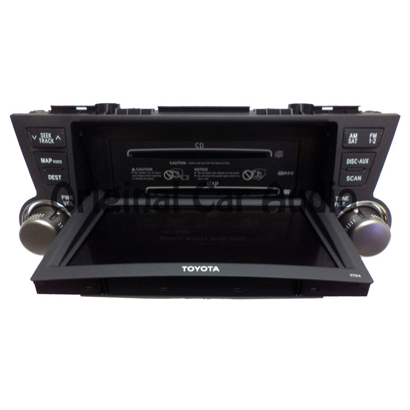 NEW TOYOTA Highlander OEM JBL Navigation Satellite MP3 Radio Cd Player