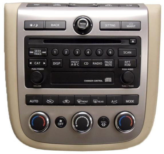 Nissan murano radio problems