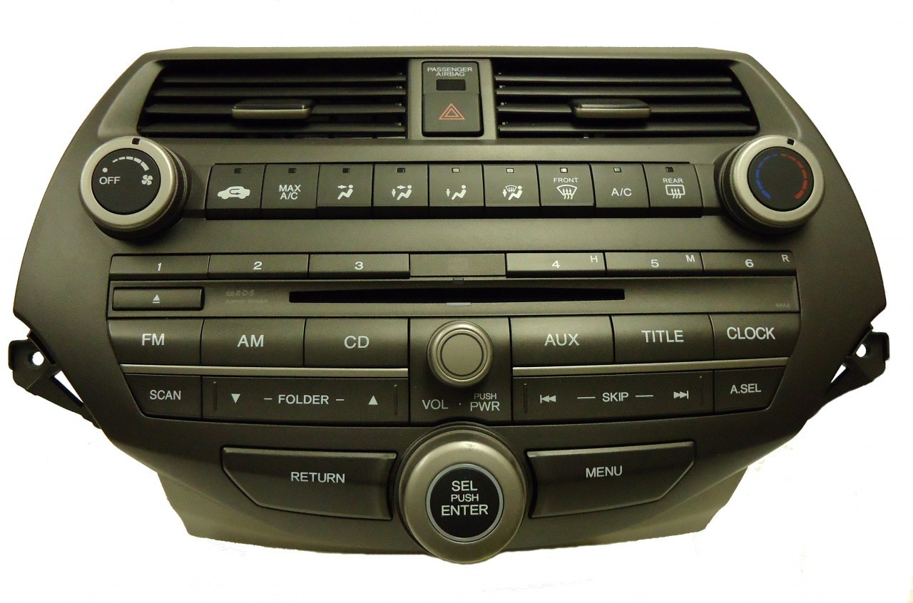 How to remove cd player from 2008 honda accord