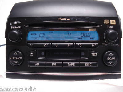 replacement stereo for 2004 toyota sienna #7