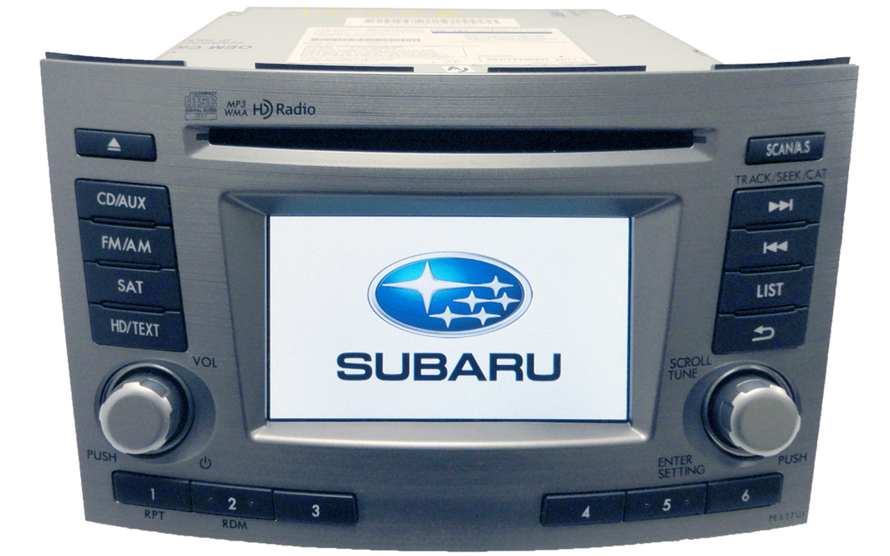 Subaru Legacy Outback Radio HD Satellite AUX Cd Disc