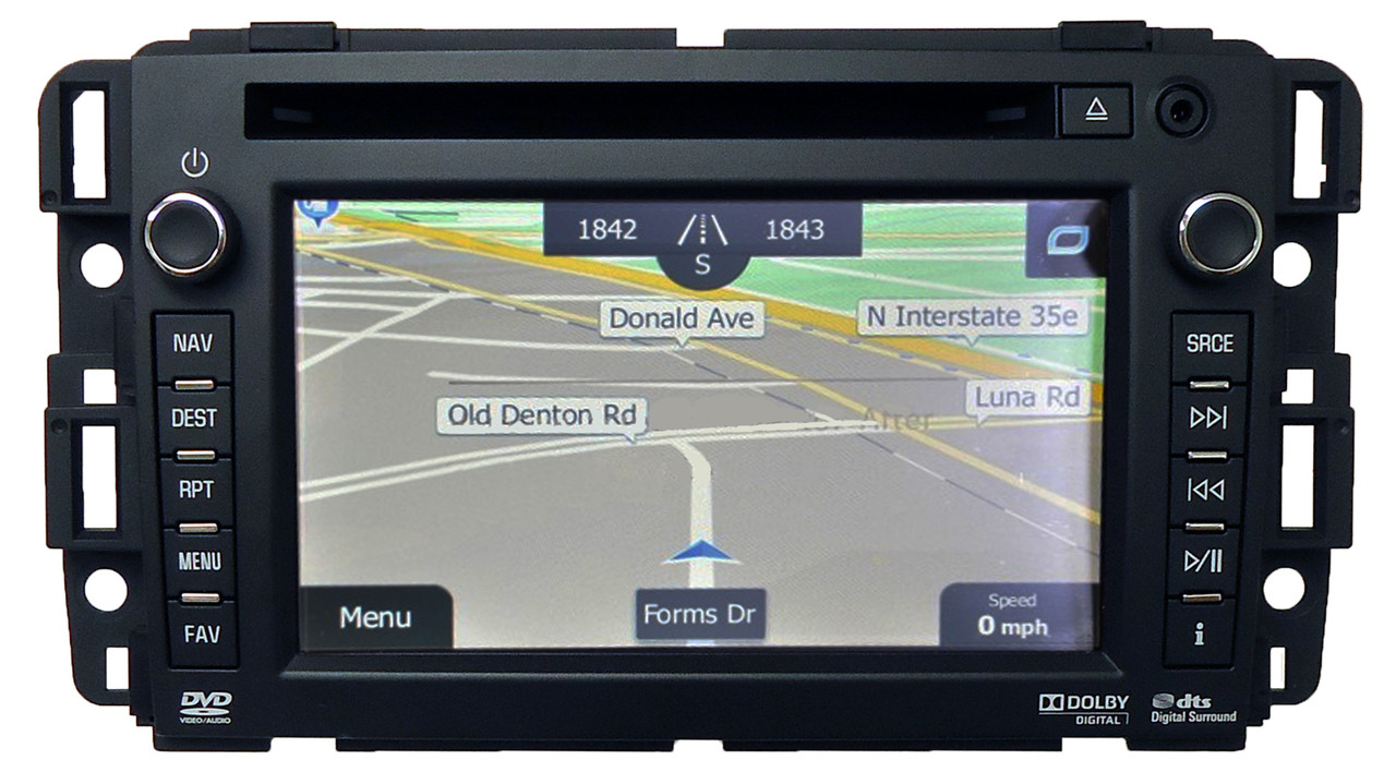 UNLOCKED 2012 2013 Chevy GMC OEM Navigation XM Radio Bluetooth USB DVD