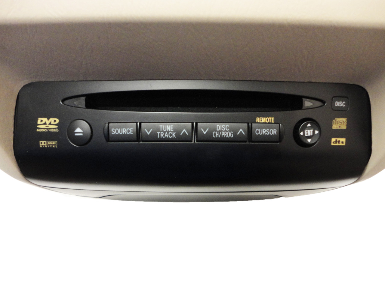 2004 2005 TOYOTA Sienna OEM TAN Overhead DVD Player W/Sunroof 86680
