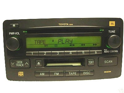 Toyota tundra cd player repair