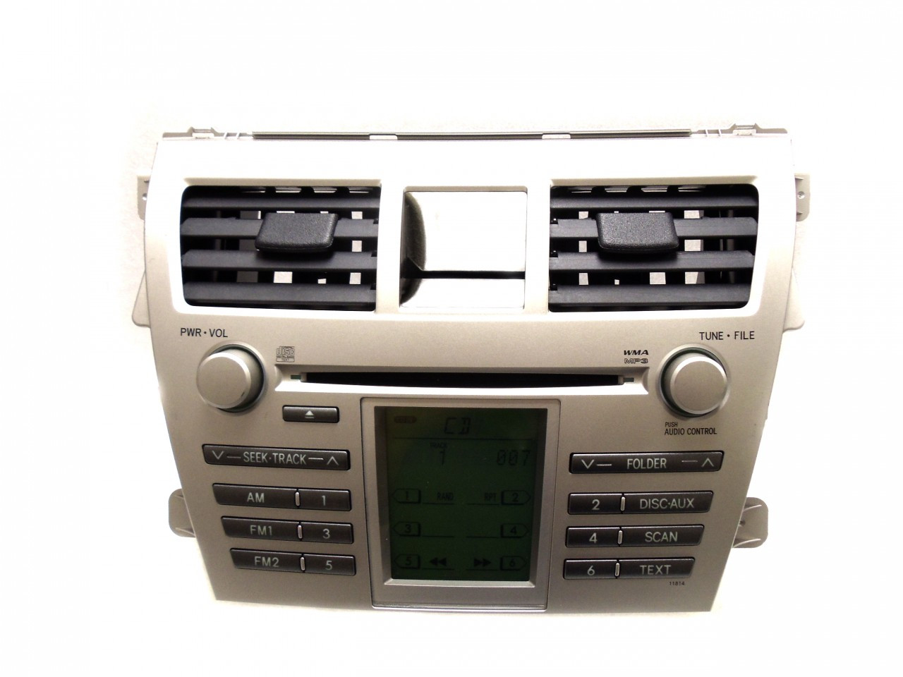 Toyota yaris cd player mp3