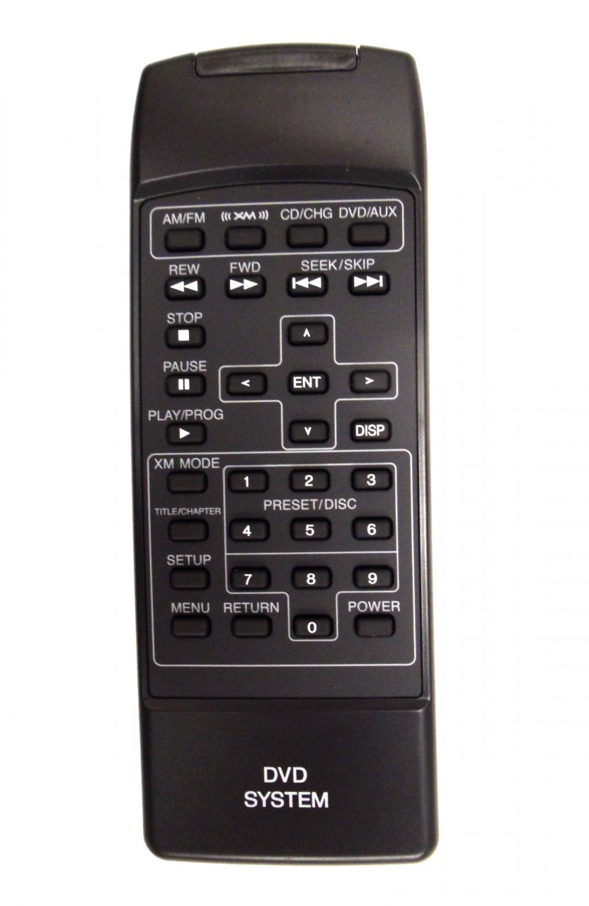 Honda rear entertainment system remote #6