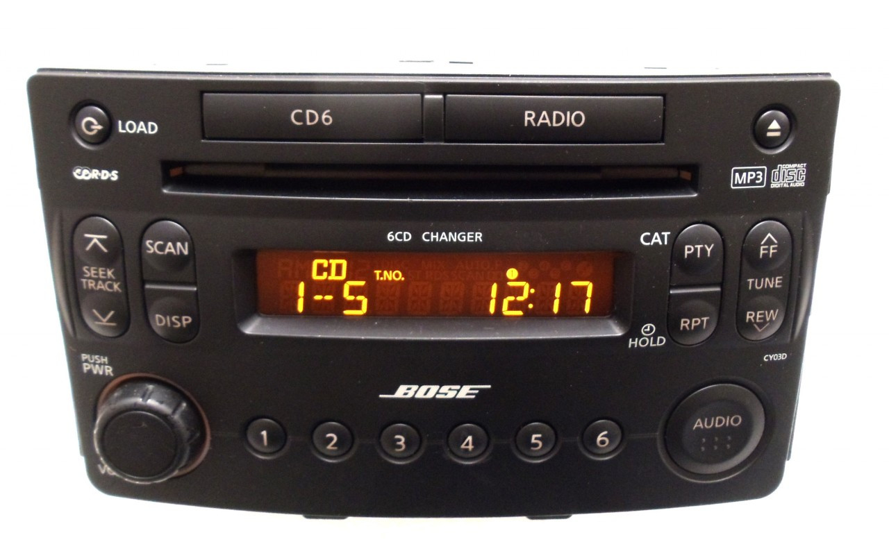 Nissan bose radio problems #4