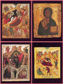 PK-12 Iconographic Christmas Greeting Cards (English Text)
