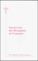 Service for the Reception of Converts