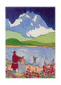 AK-1010 Alaskan Note Cards: River Life
