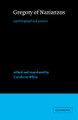 Gregory of Nazianzus: Autobiographical Poems