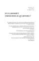 St. Vladimir's Theological Quarterly (Volume 56, Number 3 2012)