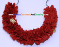 Cloth Flower Maroon or Dark Red MRD78