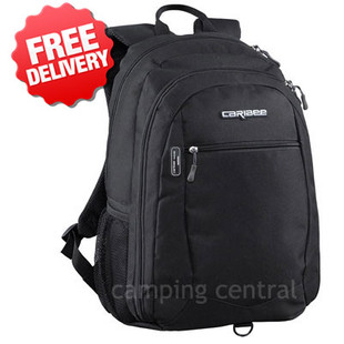 Caribee Data Pack 15" Laptop Backpack Daypack Bag - Front View