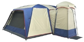 OZtrail Sportiva Lodge Family Tent - Sleeps 14 (Back View)