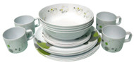 OZtrail Melamine Ware Dinner Camping Plate Bowl Set