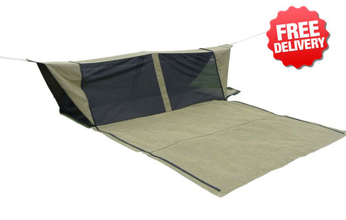Onland Daintree A Frame King Single Deluxe Canvas Swag - Angle View