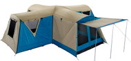 OZtrail Pacific Cross Family Dome Tent (Sleeps 15)