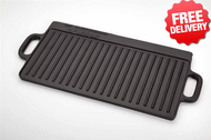 OZtrail 2 Burner Cast Iron - Free Shipping