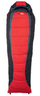 Black Wolf Lunar 400 Sleeping Bag (-10Cel.) Red - Top View