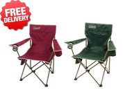 Coleman Rambler Camp Chair Folding Portable Camping Picnic Arm - Two Chairs