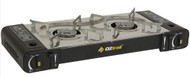 OZtrail Anywhere TWIN Gas Camping Portable Stove Cooker