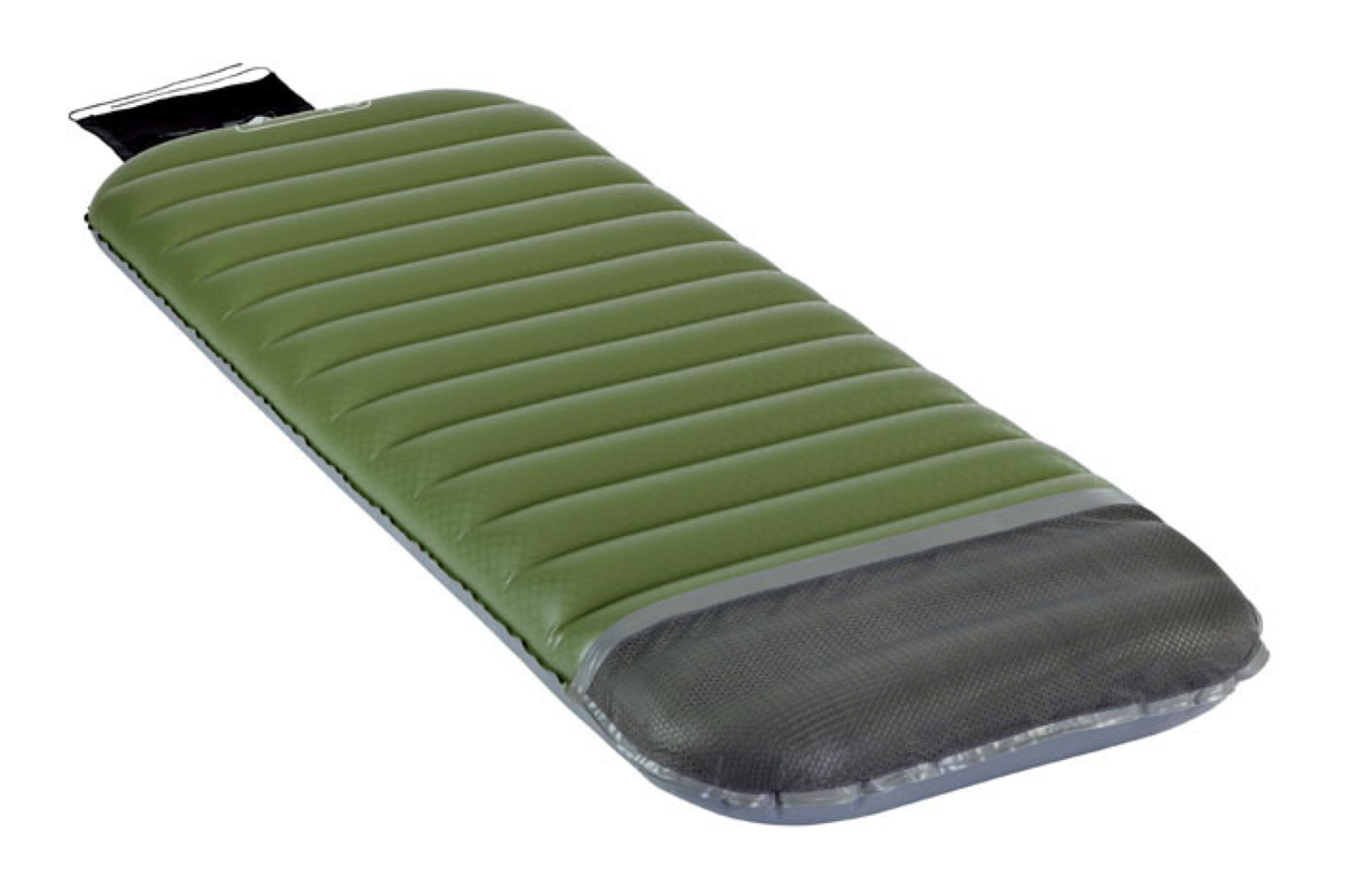 camp bed or inflatable mattress
