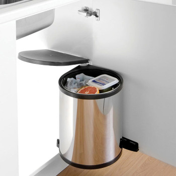 Round Kitchen Cupboard Bin