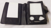 Casio E-105 Horizontal Flip Leather Case with Replacement Stylus and Notepad