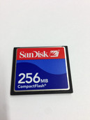 SanDisk 256MB Compact Flash Card