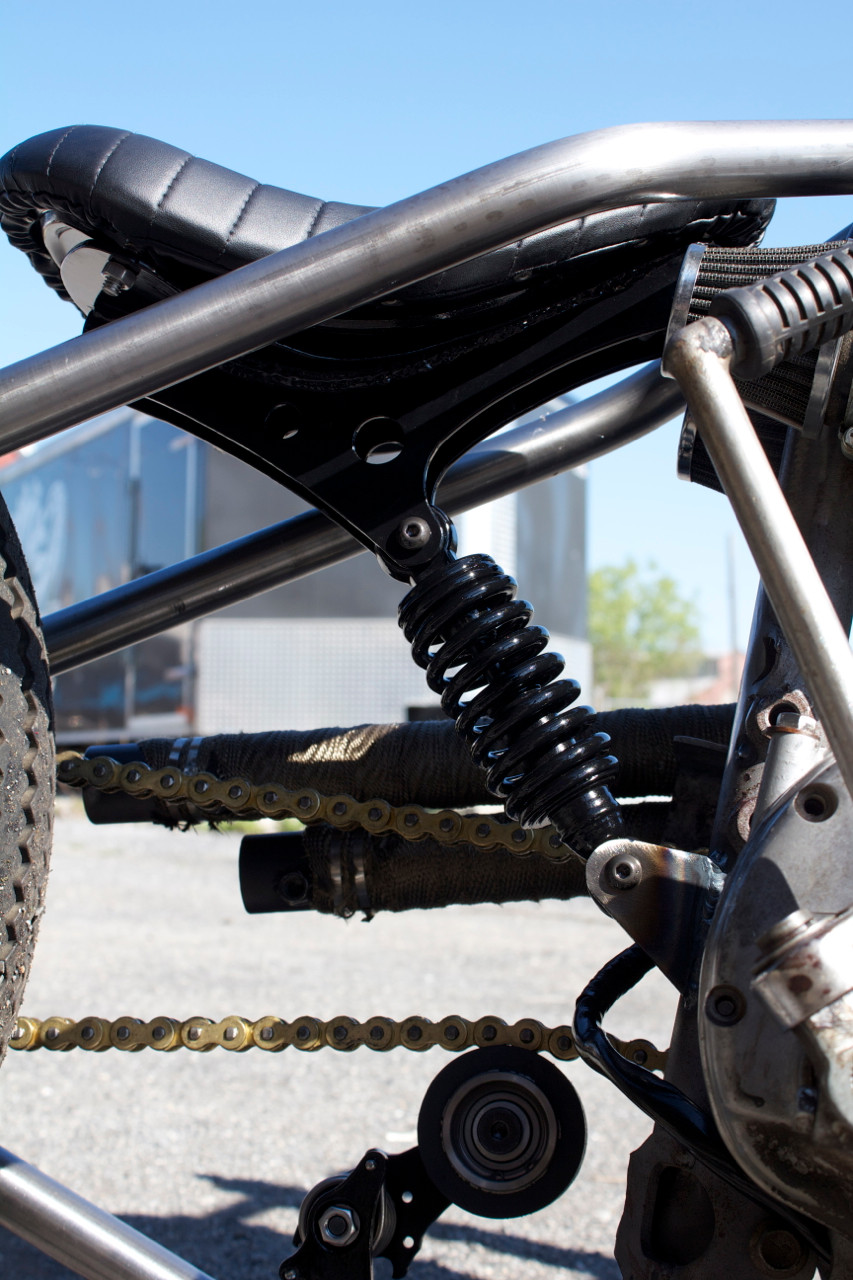 Universal Mono Shock Solo Seat chopper bobber harley xs650 eBay