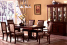 FA3224 - Saint Nicholas Cherry Solid Wood 7 Piece Dining Set