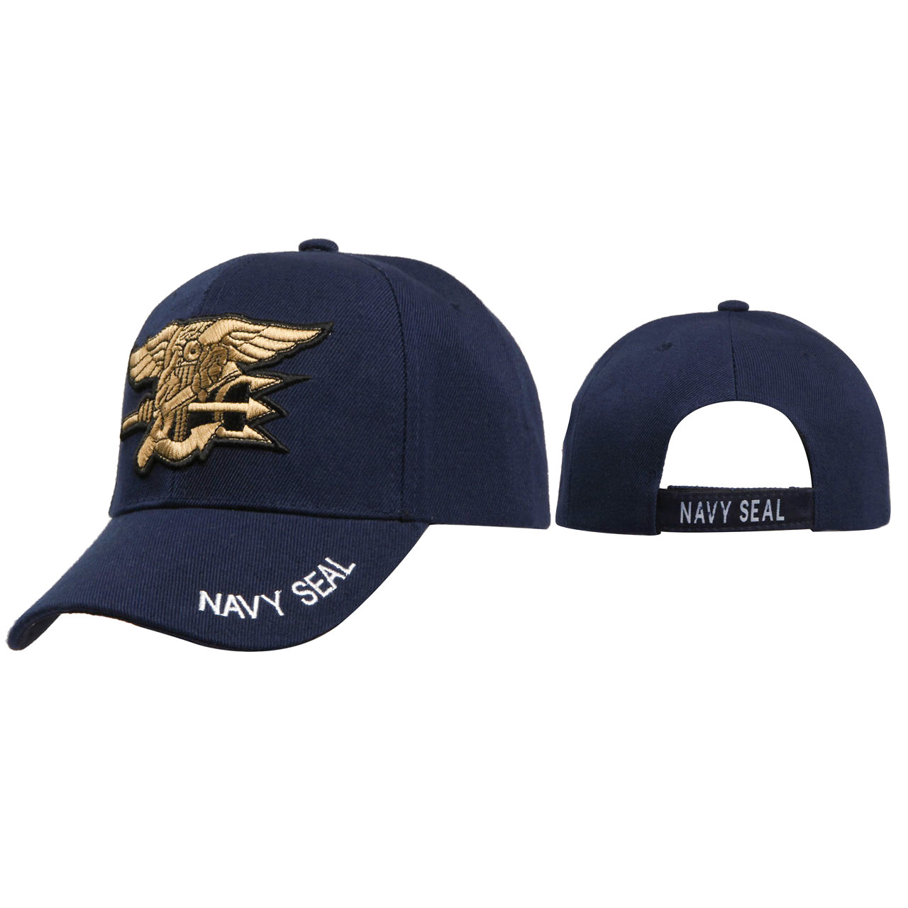 NEW! U.S. NAVAL NAVY USN SEAL Adjustable Hat BaseBall Cap WARFARE