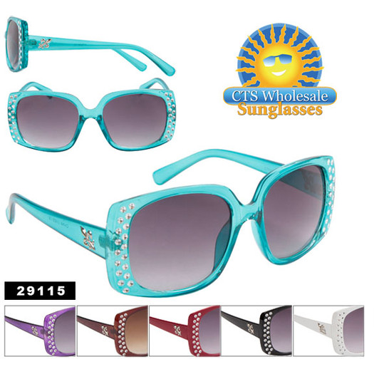 Painted Faux Rhinestone Technique Sunglasses
