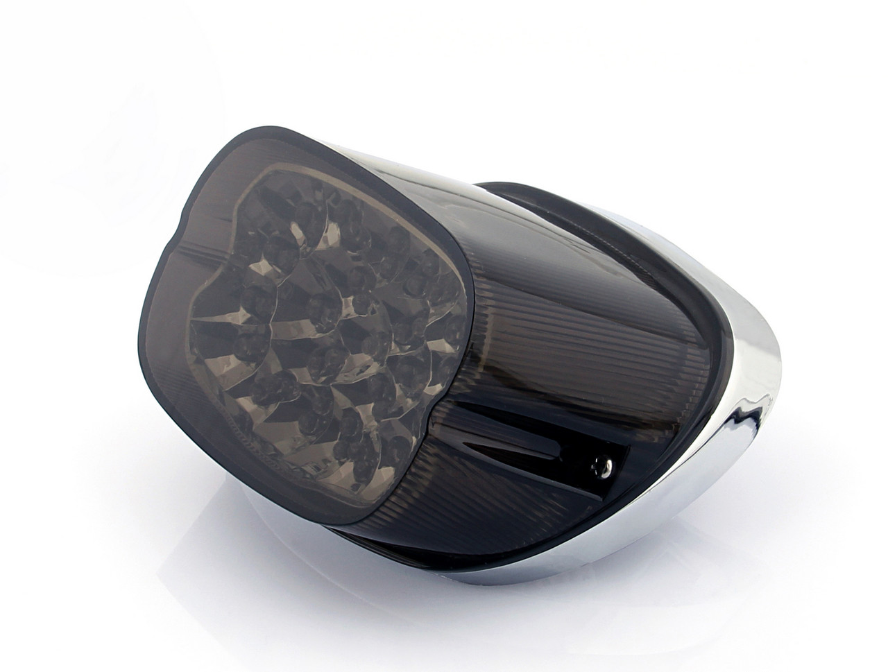 LED Tail Light Integrated Turn Signals Blinkers Harley XL FLHR FLHRCI FLHTK FXD Smoke