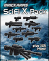 BrickArms SciFi X-Weapons