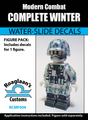 Modern Winter Soldier Complete Minifig Set - Water-Slide Decals