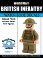 World War I British Infantry Squad Pack - Water-Slide Decals