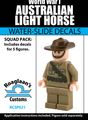 World War I Australia Light Horse Squad Pack - Water-Slide Decals