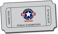 World War Brick Public Exhibit Advance Ticket