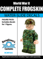 USMC Frog Skin Complete Minifig Set - Water-Slide Decals