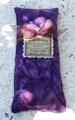 Harmony Herbal Healing Flaxseed Lavender Eye Pillow . Eggplant