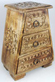 Celtic Wooden Drawer Cupboard Chest