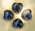 Labradorite Heart . Intuition, Strength, Anxiety, Depression, Self-Confidence, Healing