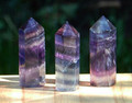 Fluorite Standing Points . Psychic Shielding, Healing, Reduces Stress, Anxiety