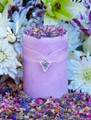Brigids Bouquet Imbolc Alchemy Pillar Candles ~ Violet, Lily, Heather, Lavender, Hyacinth, WIld Jasmine, Winter Orchid